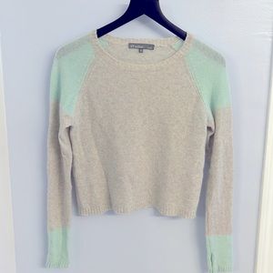 27 Miles Malibu 💯 Cashmere raglan sweater